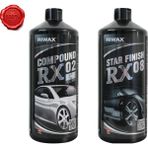 Riwax 2'li Pasta Cila Seti RX02 Kalın Pasta + RX08 Boya Koruma – 1 kg (6–12 Ay Etkili) - (ClearEyelets)Black-RadiantOrchid