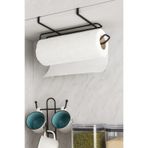 RİYA HOME EV & DEKORASYON Siyah Askılı Kağıt Havluluk