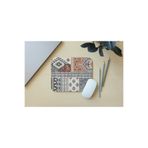riyaz Halı Motif Desen 10 - Dikdörtgen Mouse Pad, 17,5 cm x 19,50 cm