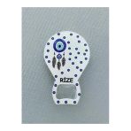 Rize Temalı Nazar Baskılı Magnet Şişe Açacağı Buzdolabı Süsü