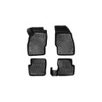 Rizline 3D Kauçuk Havuzlu Paspas Opel Corsa D 2006-2014 Siyah Renk Dayanıklı ve Kolay Temizlenebilir