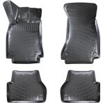 Rizline 3d Oto Paspas Siyah Renk Audi A4 B8 2008 - 2016 İle Uyumlu