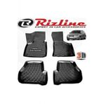 Rizline Audi A3 HB 2003 - 2012 Arası Siyah 4'lü Set 3D Havuzlu Paspas