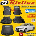 Rizline Audi A4 Havuzu B8 2008-2014 Siyah 3D Bagaj Havuzu