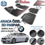 Rizline Bmw 4 Serisi F36 2013-2018 3D Havuzlu Paspas