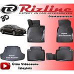Rizline Camry 2019 Sonrası Siyah 3D Havuzlu Paspas+Bagaj Havuzu