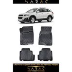 Rizline Chevrolet Captiva 2017 Siyah 3D Havuzlu Paspas