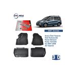 Rizline Citroen Berlingo 2007 Model 3D Havuzlu Paspas