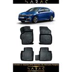 Rizline Citroen C-Elysee 2012 Model 3D Havuzlu Paspas