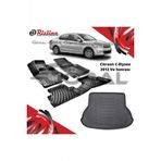 Rizline Citroen C-Elysee 2012 ve Sonrası Paspas ve Bagaj Havuzu Set