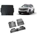 Rizline Citroen C5 Aircross 2019+ Siyah 3D Havuzlu Paspas Bagaj Havuzu Set