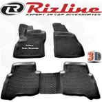 Rizline Citroen Nemo 2008 - 2019 Arası Siyah 3D Havuzlu Paspas