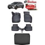 Rizline Cupra Formentor e-Tsi/MİLD HYBRİD 2024-2025-2026 Havuzlu Paspas ve ÜST KADEME Bagaj Havuzu Seti - Siyah