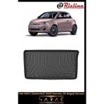 Rizline Fiat 500 Elektrikli 2024 Model 3D Bagaj Havuzu