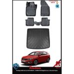 Rizline Fiat Egea 2015 Sonrası Hatchback - Tamir Kitli Bagaj Havuzu ve Havuzlu Paspas - Siyah