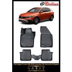Rizline Fiat Egea Cross HB 2023 Model 3D Havuzlu Paspas