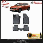 Rizline Fiat Egea Cross Hb 3D Havuzlu Paspas 2020-2021-2022-2023-2024-2025 - Siyah