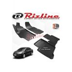 Rizline Fiat Linea 2007 - 2017 Arası Siyah 4 Parça Set 3D Havuzlu Paspas