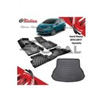 Rizline Ford Fiesta 2013-2017 Uyumlu Paspas ve Bagaj Havuzu Set