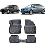 Rizline Ford Focus 2 3D HB 2005 2011 Arası Siyah 3D Havuzlu Paspas 4 Parça Set