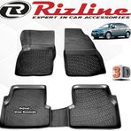 Rizline Ford Focus 2 HB 2005 - 2011 Arası Siyah 4'lü Set 3D Havuzlu Paspas