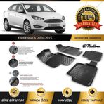 Rizline Ford Focus 3 2010-2015 3D Havuzlu Paspas