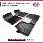 Rizline Ford Focus 3.5 2015-2018 Sonrası Sedan 3D Paspas