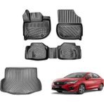 Rizline Honda City 2021 ve Sonrası 3D Bagaj Havuzu Paspas Takımı