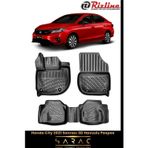 Rizline Honda City 2023 Model 3D Havuzlu Paspas