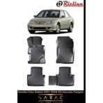 Rizline Honda Civic Sedan 2001 Model Yeni Kasa 3D Havuzlu Paspas