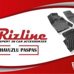 Rizline Honda Jazz 3D Havuzlu Paspas