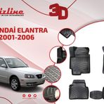 Rizline Hyundai Elantra 3D 2016-2018 Arası Havuzlu Oto Paspas