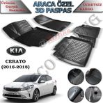 Rizline Kia Cerato 2016+ 3D Havuzlu Paspas