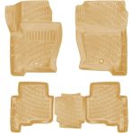 Rizline Land Rover Discovery 2004-2009 Uyumlu Bej 3D Havuzlu Paspas