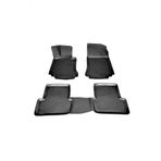 Rizline Mercedes C200 Siyah W204 2007 - 2014 Arası 4 Parça Set 3D Havuzlu Paspas