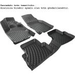 Rizline Mercedes ML Serisi W163 1998-2005 Siyah 3D Havuzlu Paspas