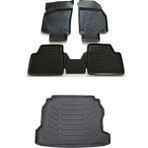 Rizline Opel Astra G 3D Havuzlu Paspas 1998-2004 + Bagaj Havuzu - Siyah