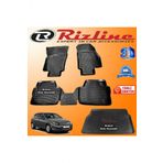 Rizline Opel Astra H 3D Paspas + 3D Bagaj Havuzu HB 2004-2015 Arası Siyah Set