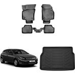Rizline Opel Astra H Hb 2004-2010 3D Havuzlu Paspas Ve Bagaj Havuzu Siyah