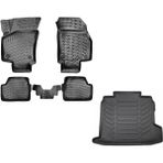 Rizline Opel Astra H Sedan 2004-2013 Yılları Arası Uyumlu 3D Havuzlu Paspas + Bagaj Havuzu Set - Siyah