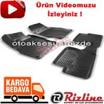 Rizline Opel Corsa D 2006 2014siyah 3D Havuzlu Paspas