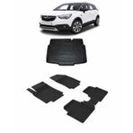 Rizline Opel Crossland 2017+ 4.5D Sahler Siyah Paspas 3D Bagaj Havuzu