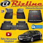 Rizline Opel İnsignia 2008-2016 3D Paspas Bagaj Havuzu