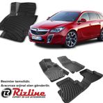 Rizline Opel İnsignia Sedan Siyah 2017 Sonrası 3d Bagaj Havuzu