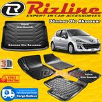 Rizline Peugeot 207 Havuz Siyah Hb 2006-2012 Aras 3D Bagaj Havuzu