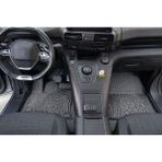 Rizline Premium Opel Combo 2019 Sonrası Uyumlu Havuzlu Paspas | Katlanabilir Ön Yolcu Koltuğu - Siyah