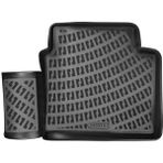 Rizline Renault Clio 2 2001-2005 Siyah 3D Havuzlu Paspas