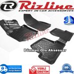 Rizline Renault Clio 4 2012+ 3D Havuzlu Paspas