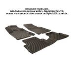 Rizline Renault Kango Multix 2015 Siyah 3D Havuzlu Paspas