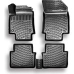Rizline Renault Megane 2 2004-2010 Siyah 3D Paspas - Gri - Siyah